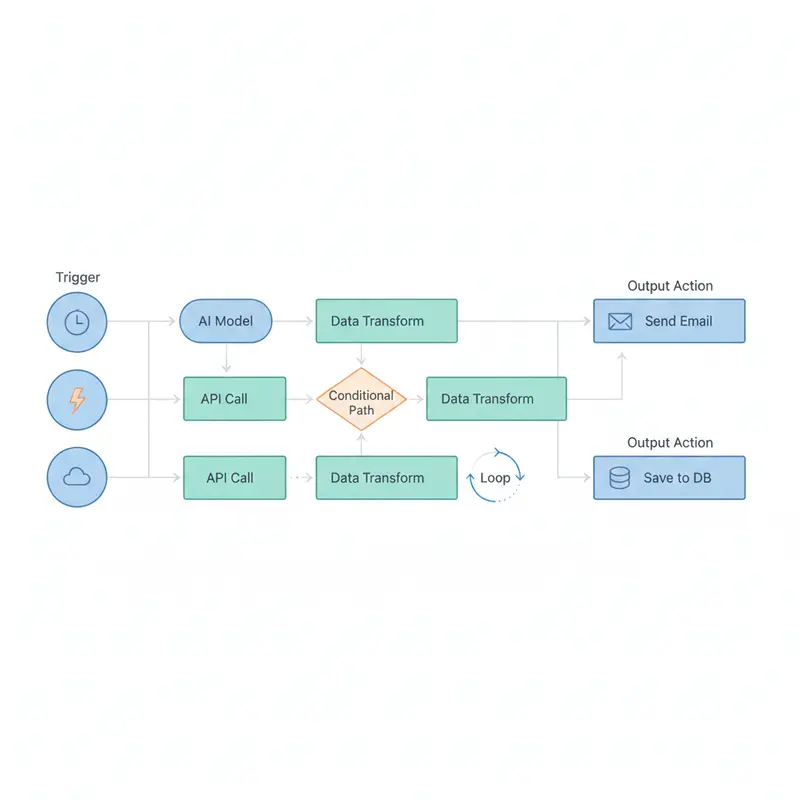 [ai/03] AI 工作流自動化：n8n、LangChain、Agent 怎麼選？