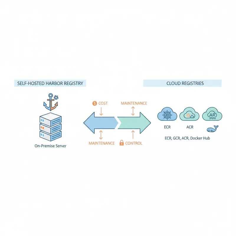 [cloud] Container Registry 怎麼選？自建 Harbor vs 雲端託管的真實取捨