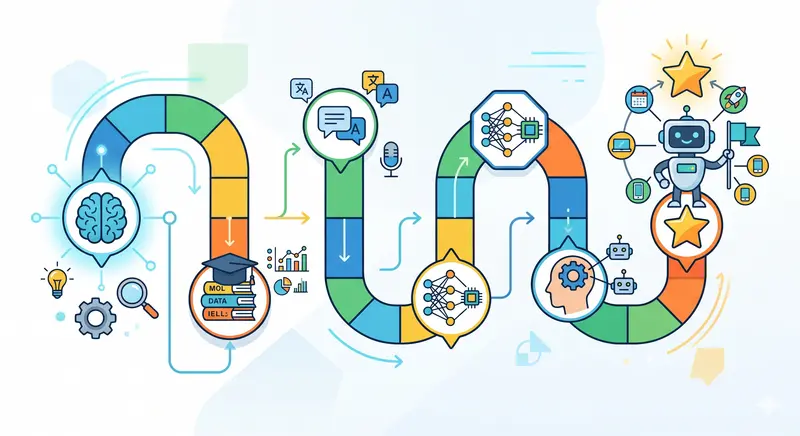 AI 學習地圖：從「它在幹嘛」到「我來用它工作」
