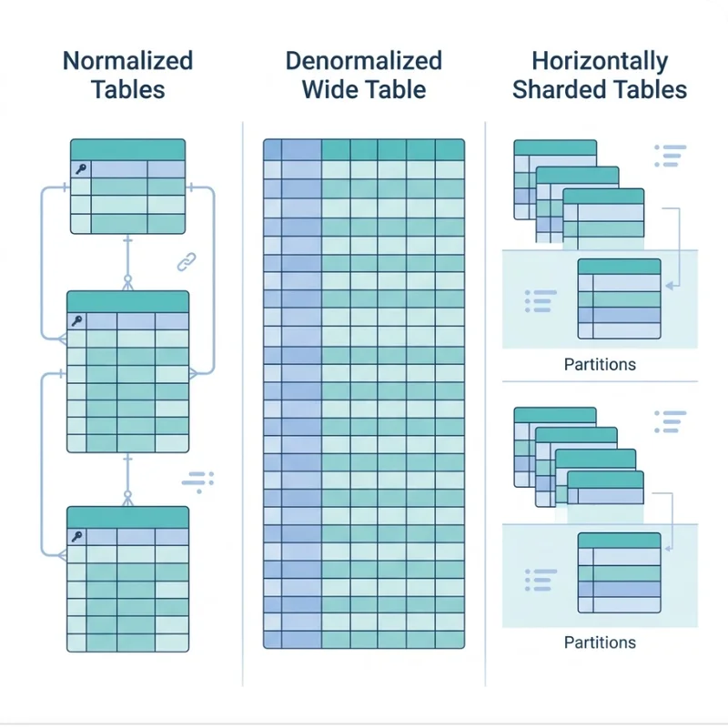 [database/09] 資料庫設計模式：正規化、反正規化、分表的取捨