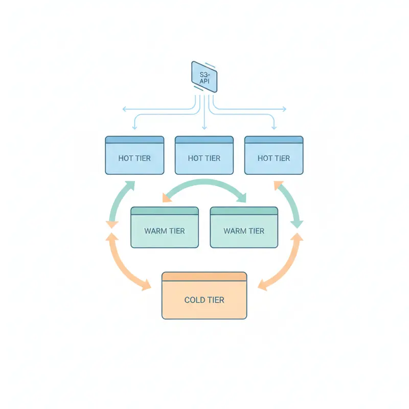 [infra] Storage Management：MinIO 物件儲存與資料分層