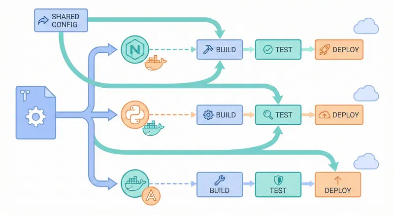 [infra] GitLab CI/CD Templates：可重用的流水線模板化