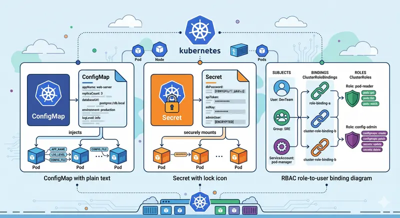 [k8s] 配置管理：ConfigMap / Secret / RBAC